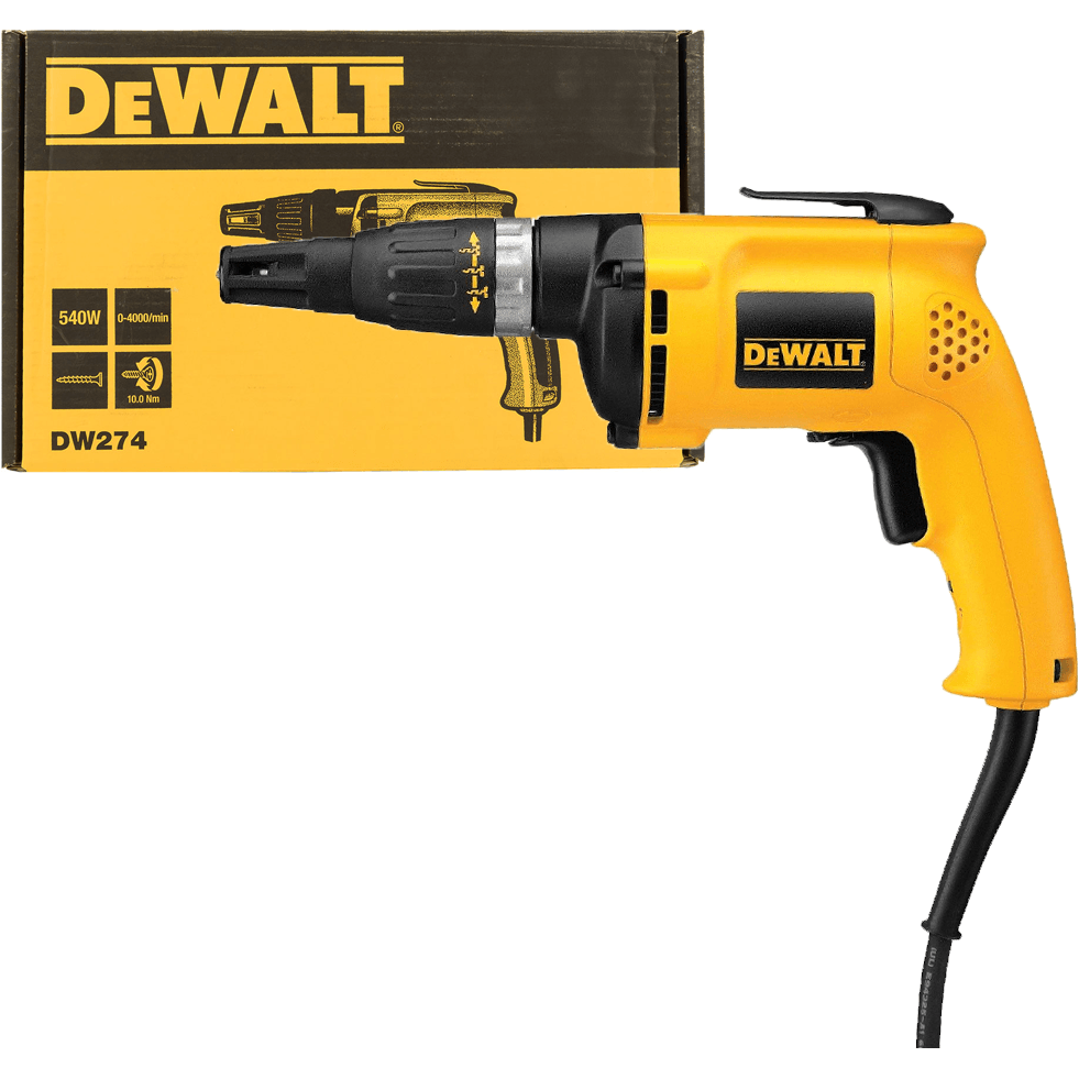 Dewalt DW274 Dry Wall Screwdriver 540W 10Nm - KHM Megatools Corp. Dewalt DW274 Dry Wall Screwdriver 540W 10Nm - KHM Megatools Corp.